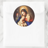 Sticker Rond Mère Marie (Sac)