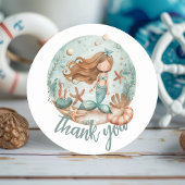 Sticker Rond Mermaid Dreams Kids