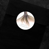 Sticker Rond Mermaid Posh Tail | Dusty Terracotta Peach Custom