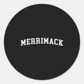 Sticker Rond Merrimack  (Devant)