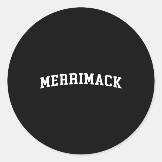 Sticker Rond Merrimack  (Devant)