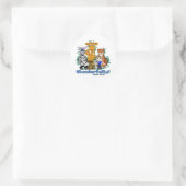 Sticker Rond Merveilleusement fait (Sac)