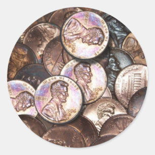 Sticker Rond Mes Deux Cents Vaut La Peine