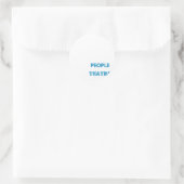 Sticker Rond Mes Gens Préférés M'Appelent Comme Grand-Père Sing (Sac)