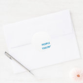 Sticker Rond Mes Gens Préférés M'Appelent Comme Grand-Père Sing (Enveloppe)