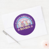 Sticker Rond Mes lapins Favoris M'Appelent Maman (Enveloppe)