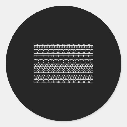Sticker Rond Message caché subtil anti Trump Féminisme sarcasti (Devant)