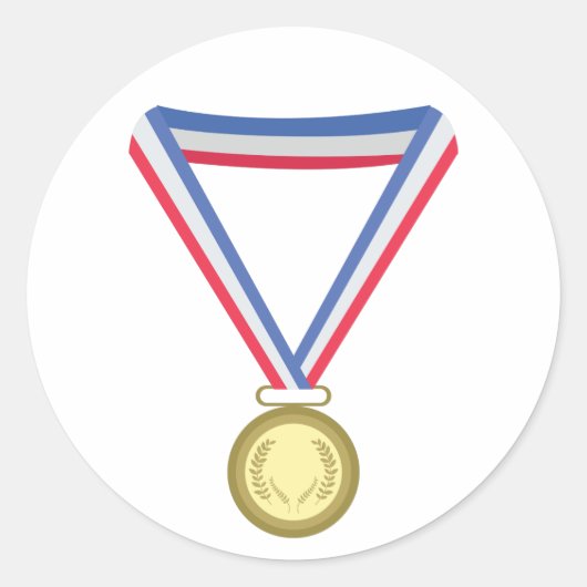 Sticker Rond Métal or (Devant)