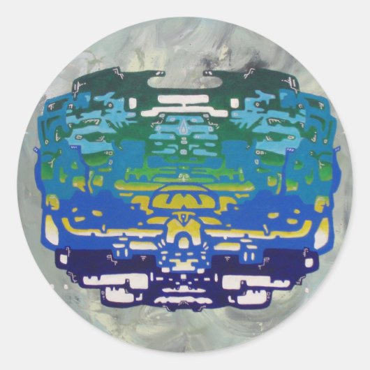 Sticker Rond métaphase (Devant)