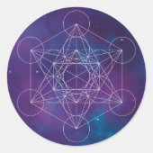 Sticker Rond metatron (Devant)