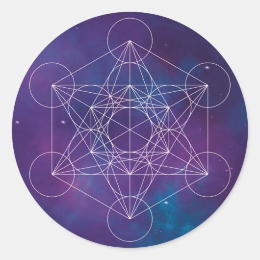 Sticker Rond metatron (Devant)