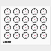 Sticker Rond Mètre 3 (Feuille)
