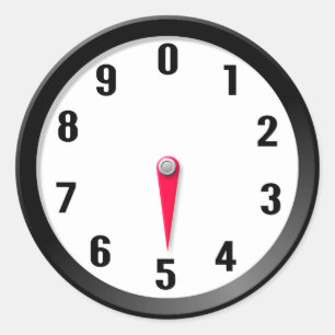 Sticker Rond Mètre 5