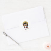 Sticker Rond Mexicaine (Enveloppe)
