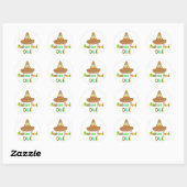 Sticker Rond Mexican (Feuille)