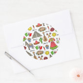 Sticker Rond Mexico | (Enveloppe)