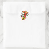 Sticker Rond Mexico picante (Sac)