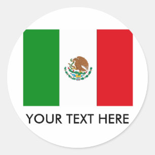 Sticker Rond Mexique