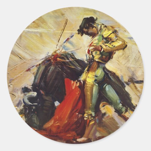 Sticker Rond Mexique Matador (Devant)