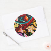 Sticker Rond Mexique, San Miguel de Allende (Enveloppe)