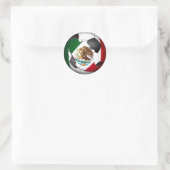 Sticker Rond Mexique Soccer Ball (Sac)