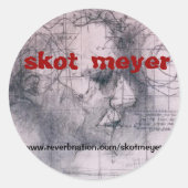 Sticker Rond meyer (Devant)