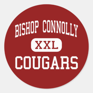 Sticker Rond Mgr Connolly - Cougars - High - Fall River