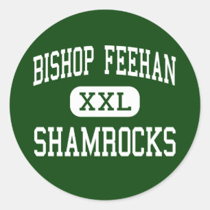 Sticker Rond Mgr Feehan - Shamrock - Haut - Attleboro
