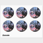 Sticker Rond Mi-été's Eve and Fairy Bubbles! (Feuille)