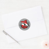 Sticker Rond Michigan Diver (Enveloppe)