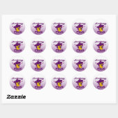 Sticker Rond Microbiologie Chick #9 (Feuille)