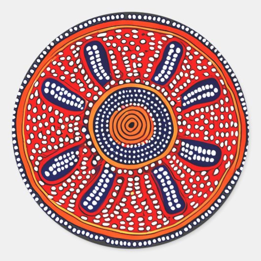 Sticker Rond Midden (Devant)