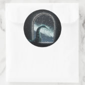 STICKER ROND MIDJOURNEY MONSTERS CRYPTID SERIE (Sac)