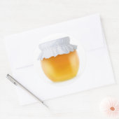 Sticker Rond Miel (Enveloppe)