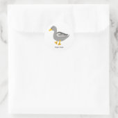 Sticker Rond Miel. Miel. Oie (Sac)