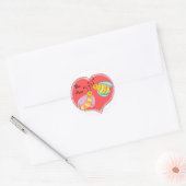 Sticker Rond Mienne abeille (Enveloppe)