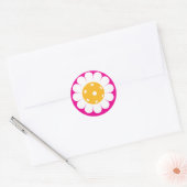 Sticker Rond 🌼 mignonne marguerite classique ronde (Enveloppe)