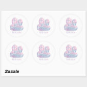 Sticker Rond Mignonne Vous Êtes Un Complément Gem (Feuille)