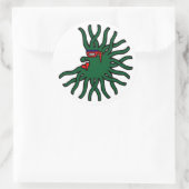 Sticker Rond Migrozalt verte (Sac)