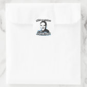 Sticker Rond Mike Huckabee est mon petit garçon (Sac)