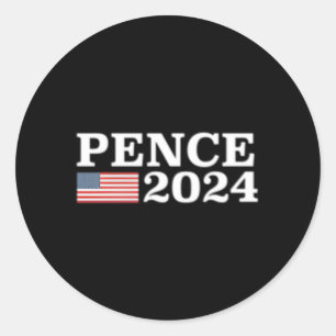 Sticker Rond Mike Pence 2024