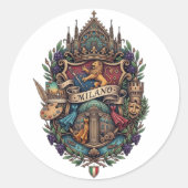STICKER ROND MILAN (Devant)