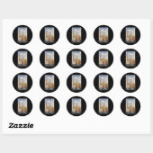 Sticker Rond Milano (Feuille)
