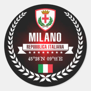 Sticker Rond Milano