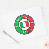 Sticker Rond Milano Italia (Enveloppe)