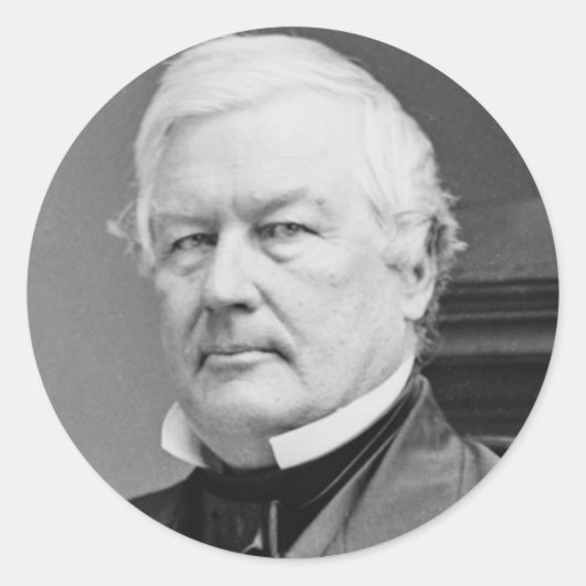 Sticker Rond Millard Fillmore (Devant)