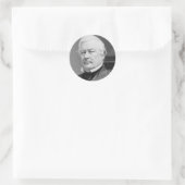 Sticker Rond Millard Fillmore 13 (Sac)