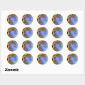 Sticker Rond Million aléatoire 018 (Feuille)