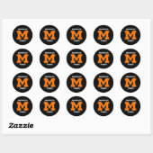 Sticker Rond Millon M Sports (Feuille)