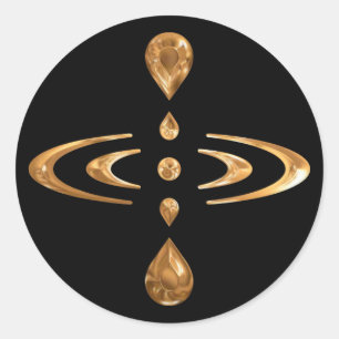 Sticker Rond Mindfulness